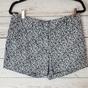 Ann Taylor Petite Black &white shorts